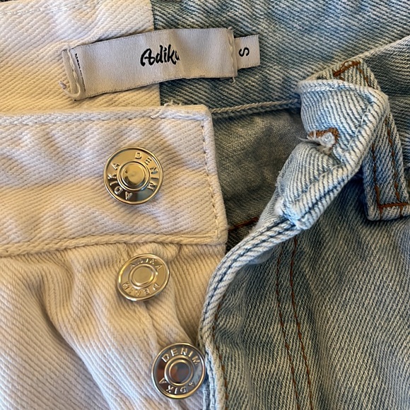 Adika button fly color block jeans - Picture 4 of 4